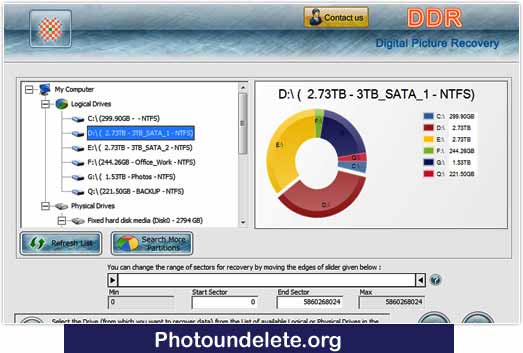 Photo Undelete Software software