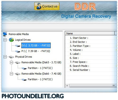 Digital Camera Undelete Software