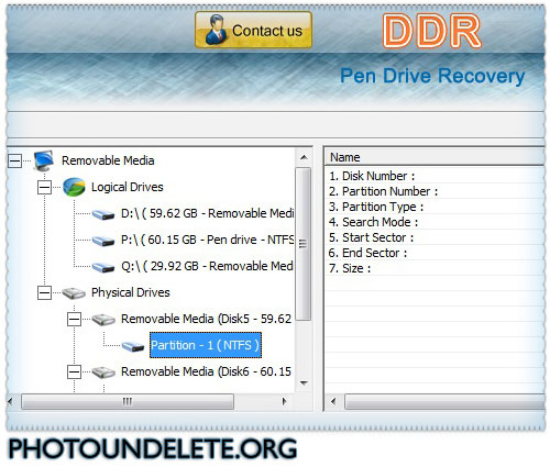 USB Drive Undelete Software