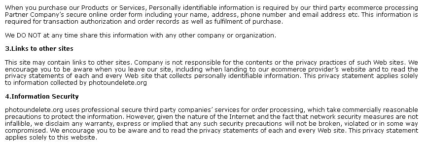 Privacy Policy