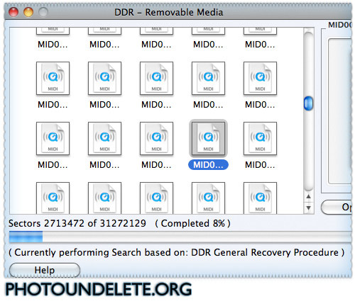 Mac USB Digital Storage Media Undelete
