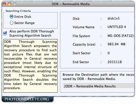Screenshot of Mac Disk Repair