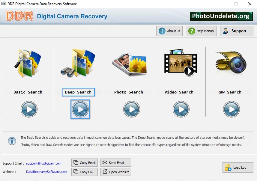 Choose Recovery Modes