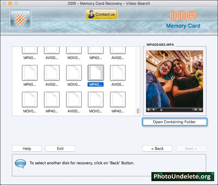 MAC Memory Card Undelete Software