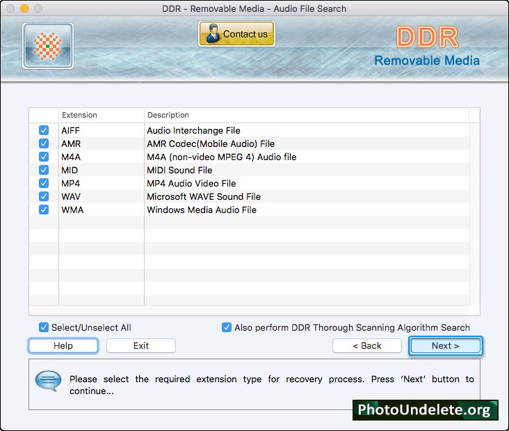 Mac Removable Media Undelete Software