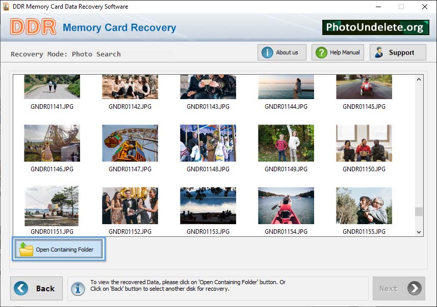 Open Containing Folder