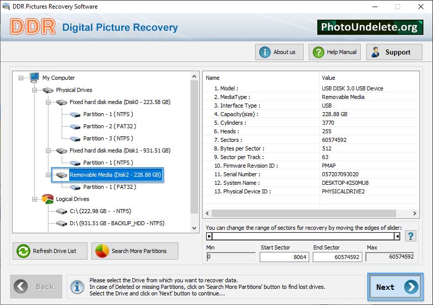 Photo Undelete Software